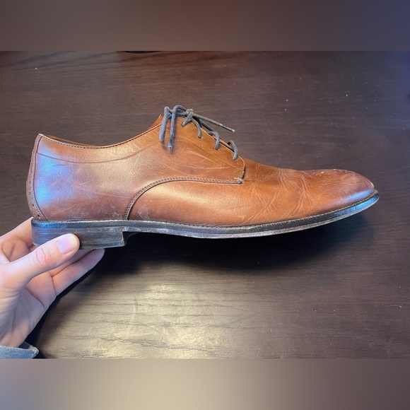 Cole Haan men’s Harrison Oxford leather shoes. Size 12. - Picture 7 of 9